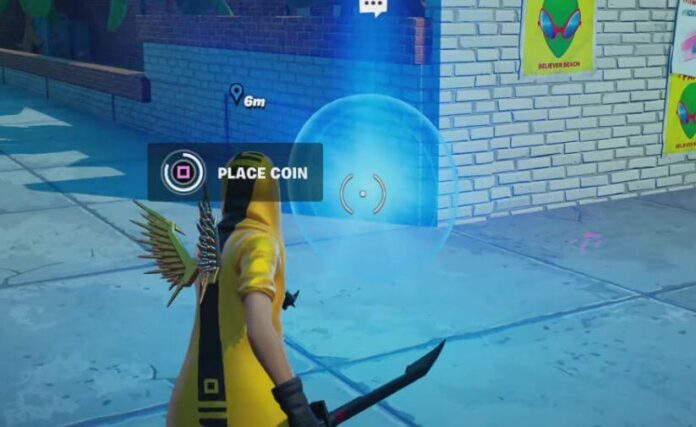 Place Coins Around the Map