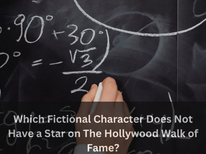 Which Fictional Character Does Not Have a Star on The Hollywood Walk of Fame?